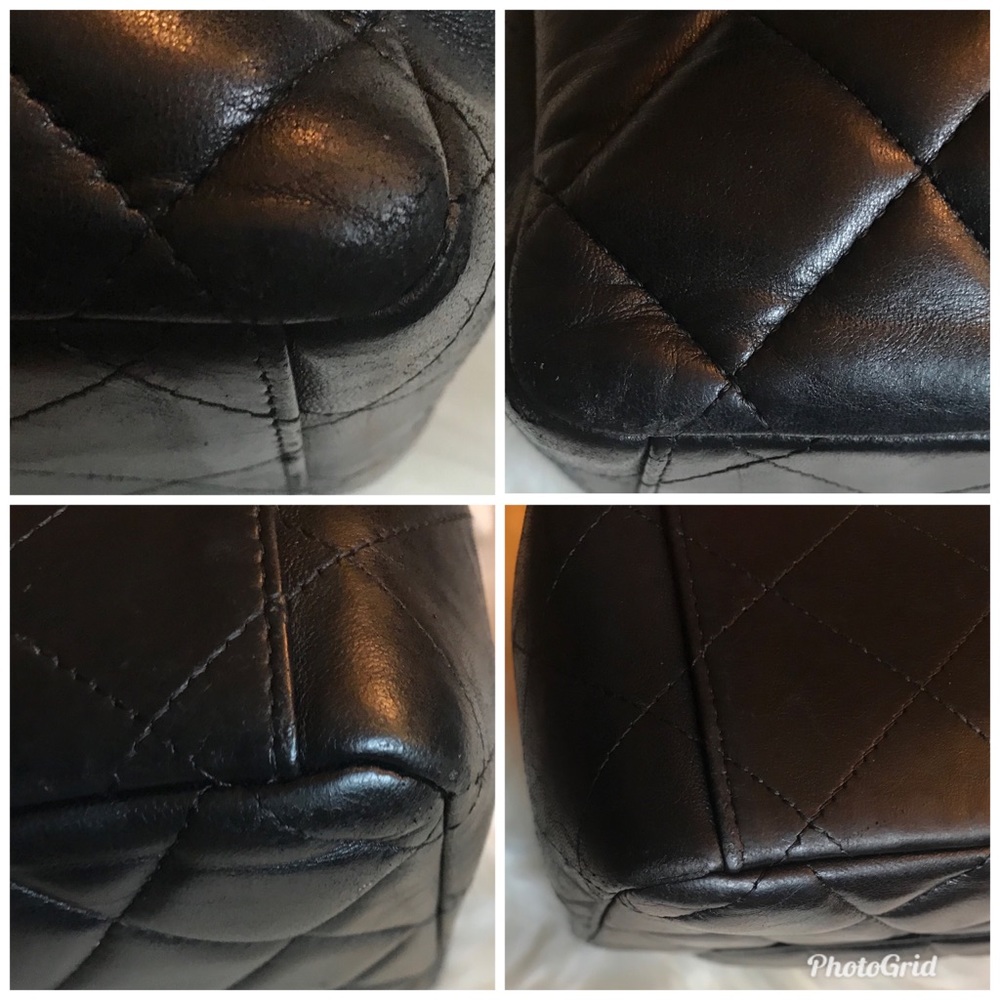 SOLD Authentic Chanel Maxi Double Flap Bag - Picture 8 of 10